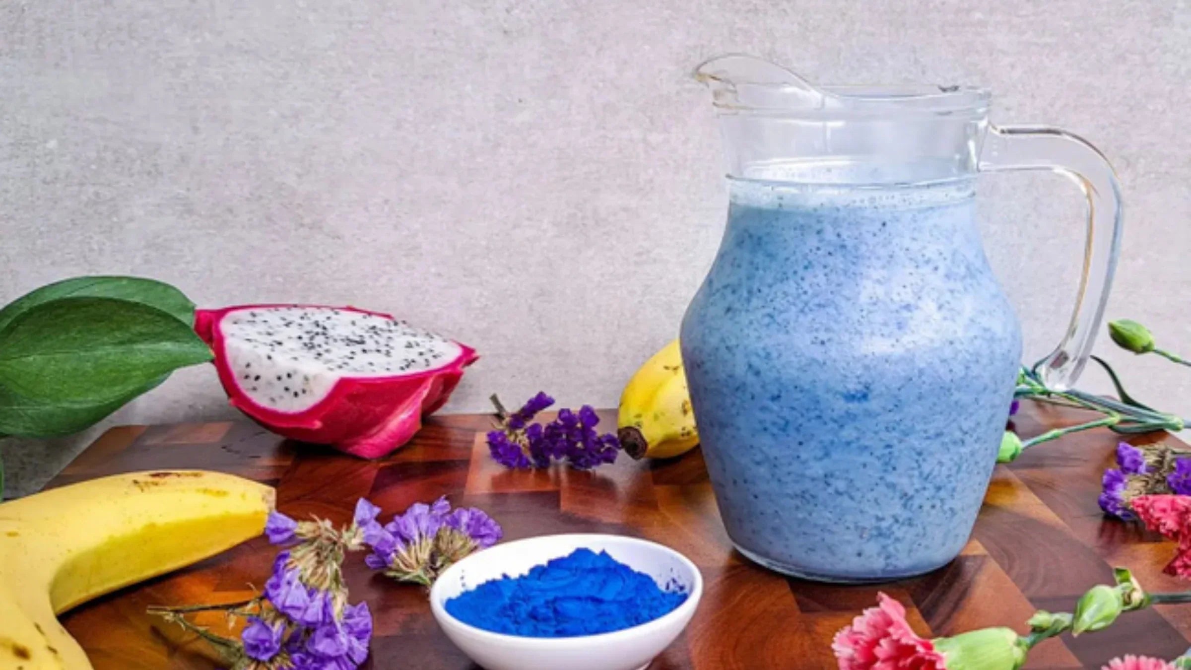 Blue Tropical Smoothie with E3Live Superfood – Refreshing & Healthy | E3Live Australia