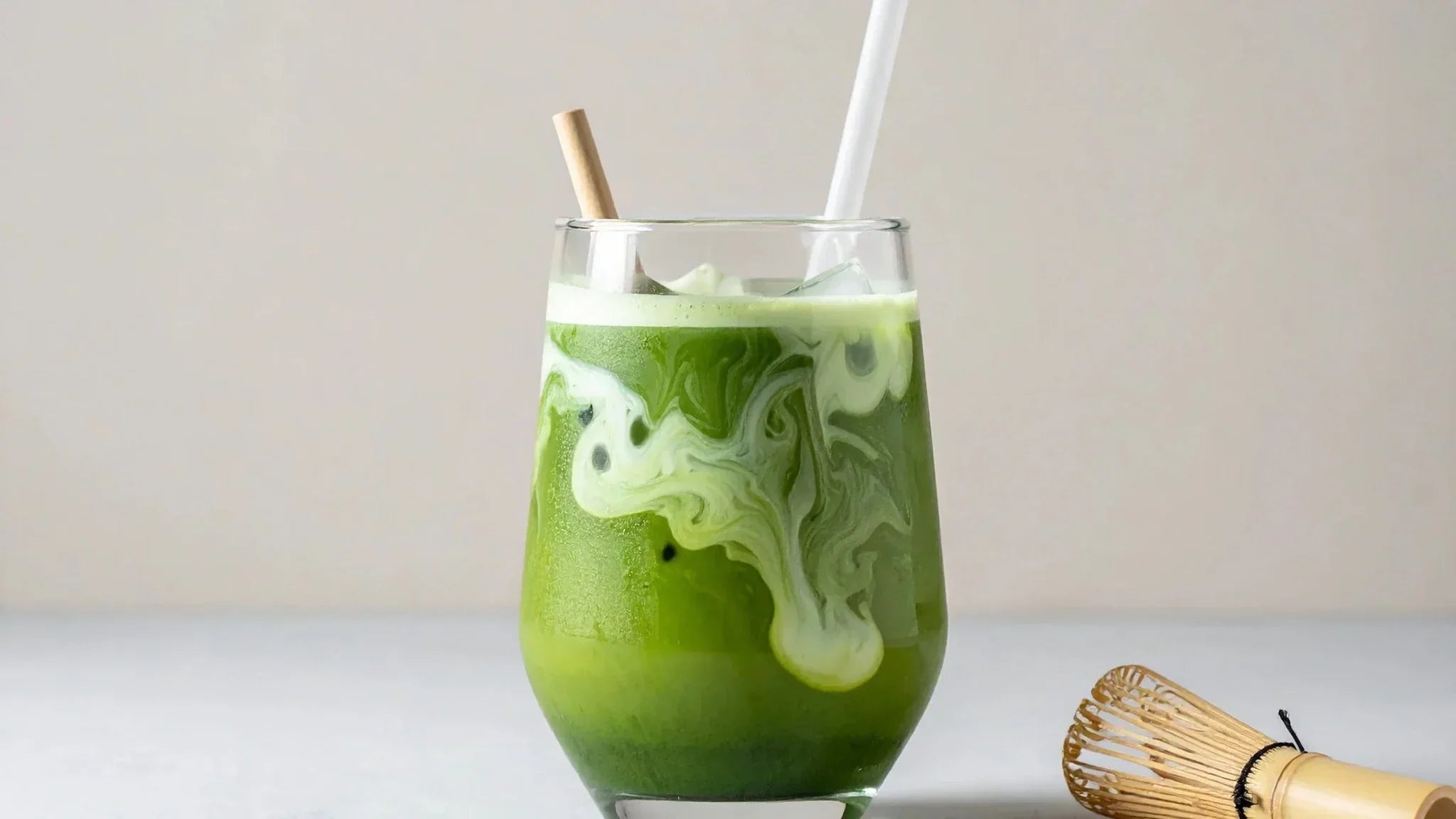 Iced E3AFA Coconut Matcha Latte