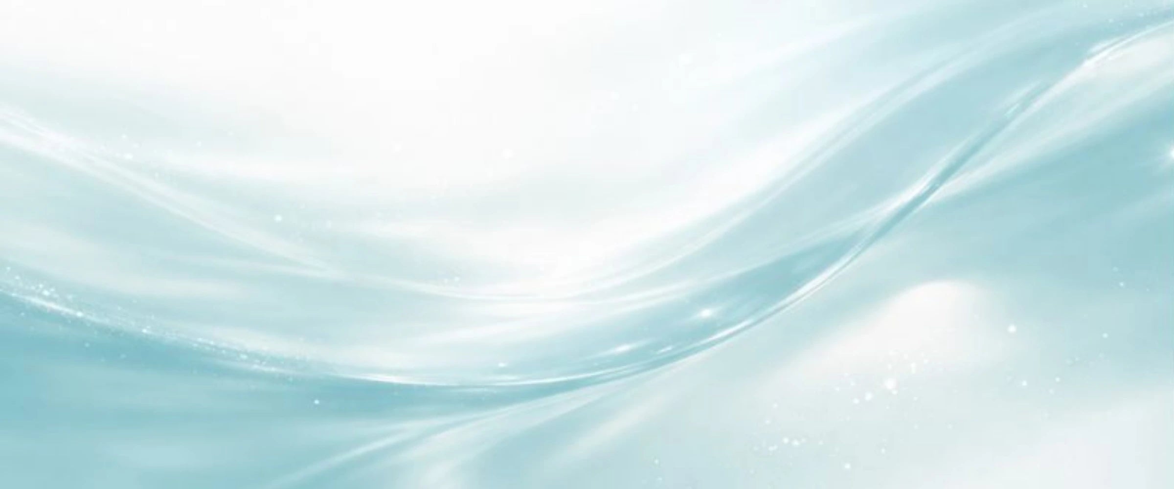 Gradient of light blue and white with wavy patterns