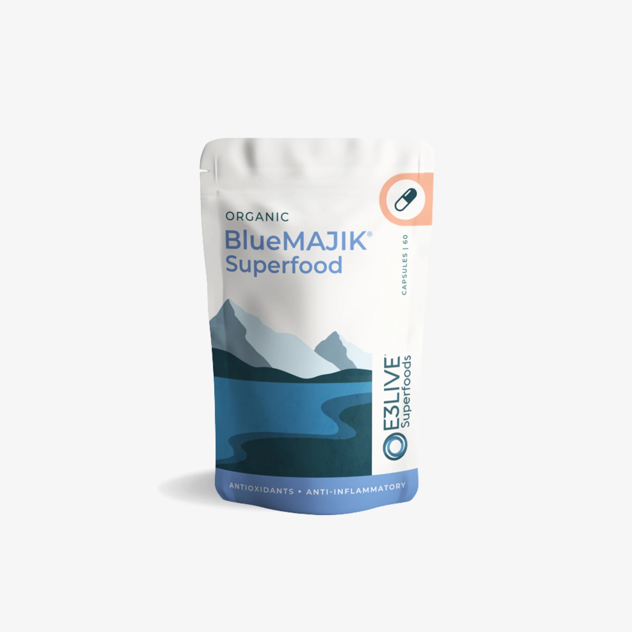 E3Live Superfoods BlueMAJIK® 500mg Capsule Product E3Live Australia Buy 1 $84.95