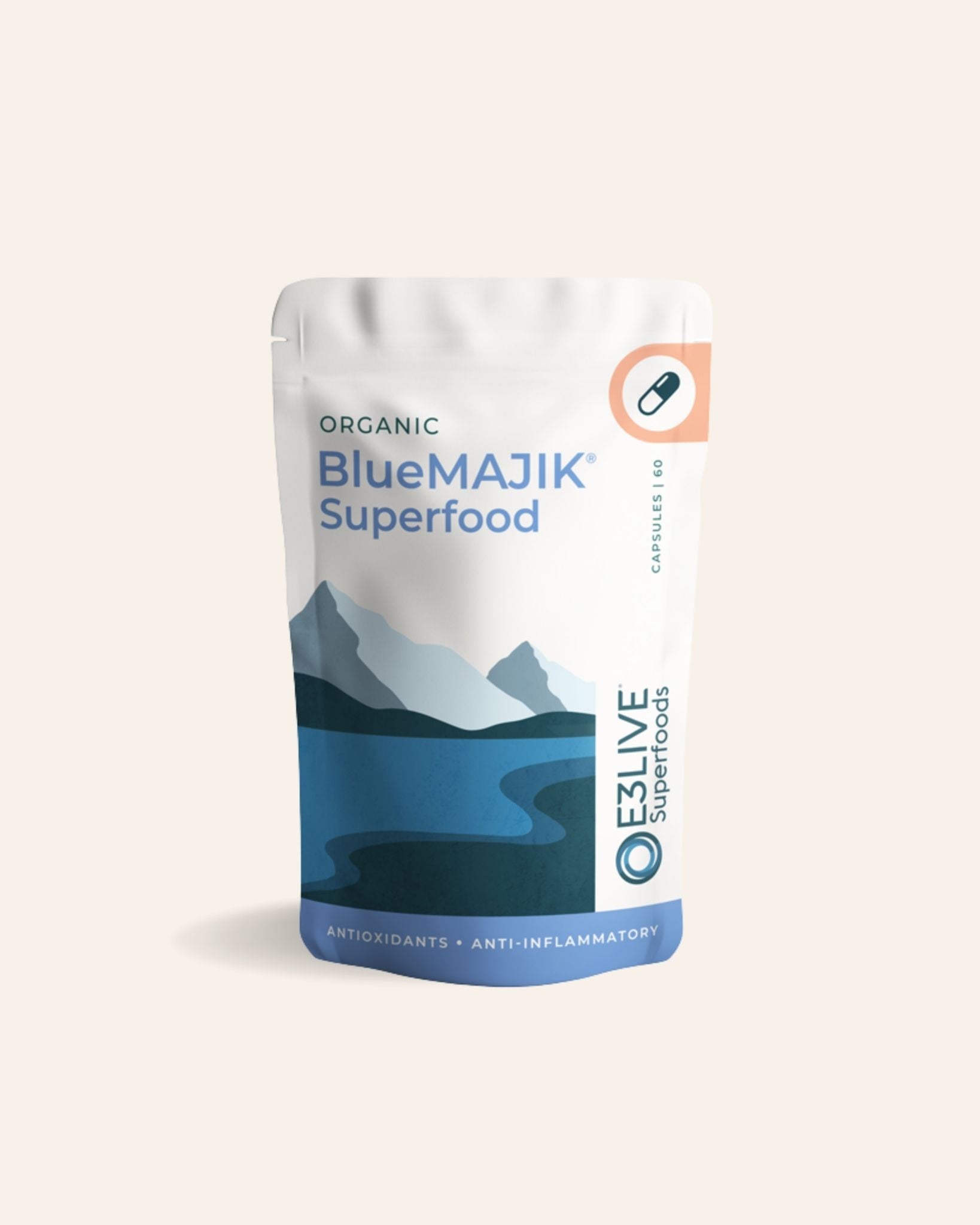 E3Live Superfoods BlueMAJIK® 500mg Capsule Product E3Live Australia Buy 1 $84.95