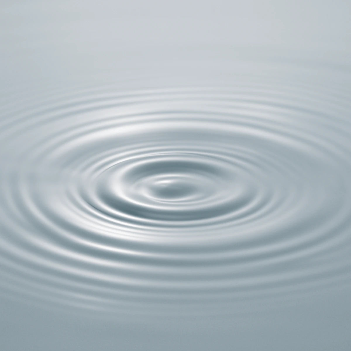 Ripple effect on a light gray background