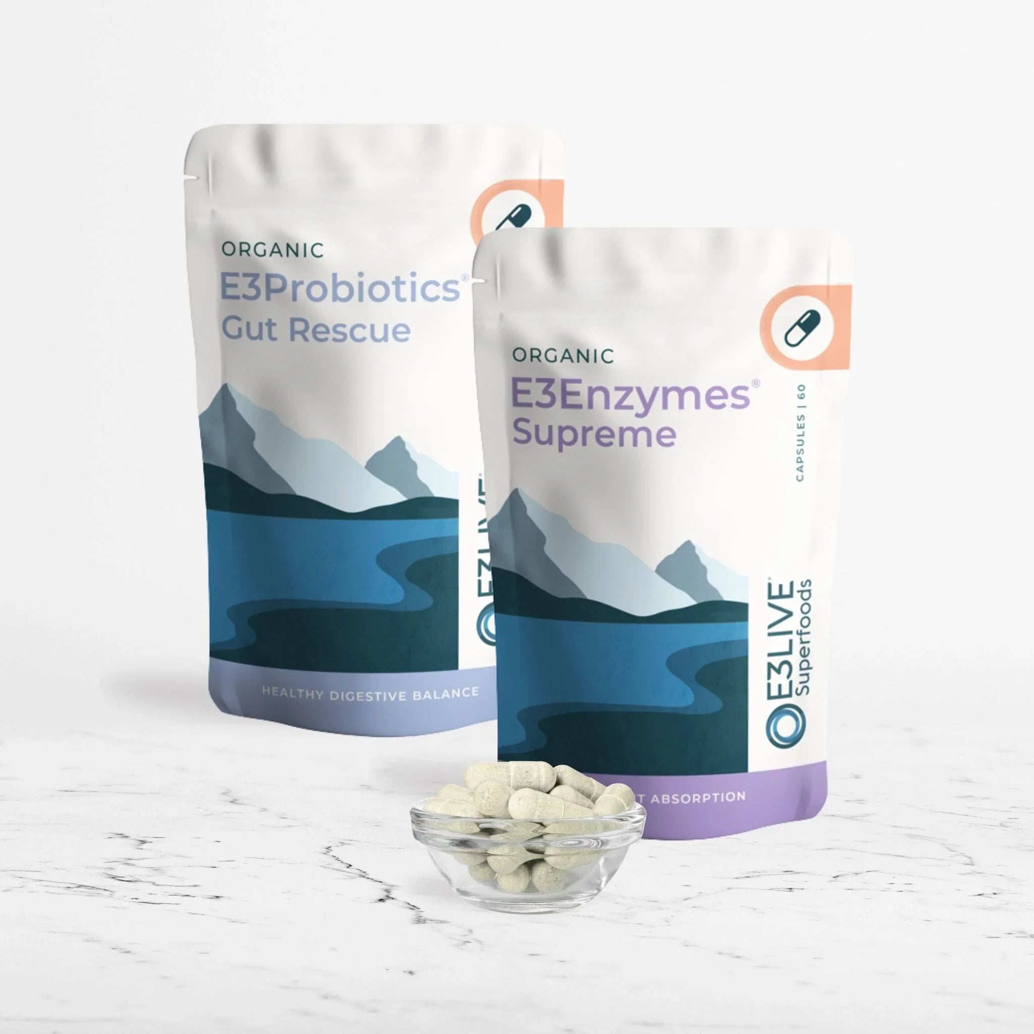Ultimate Gut Health Pack Capsules Capsule Product E3Live Australia