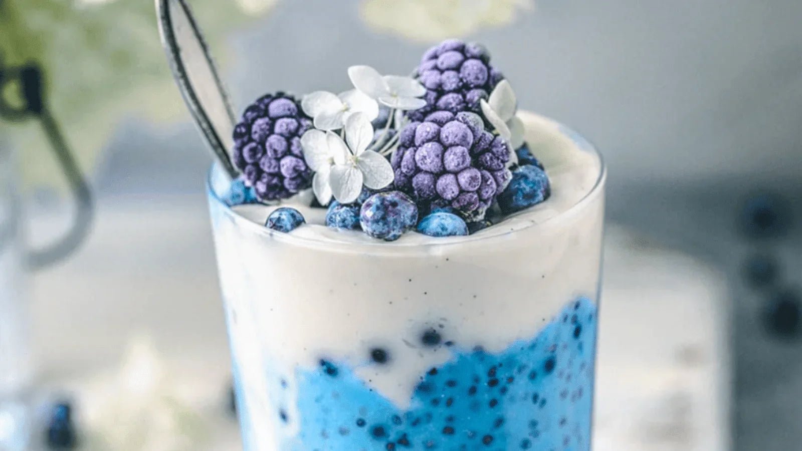 Blue Coconut Parfait