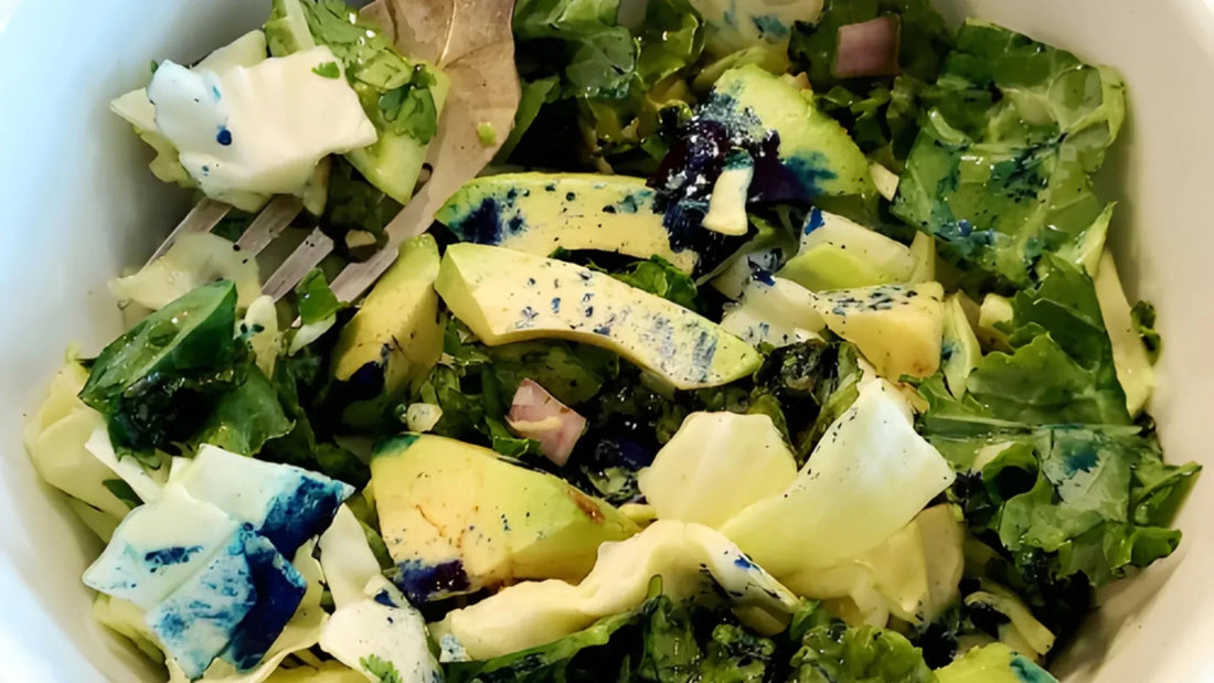 Blue and Green Salad