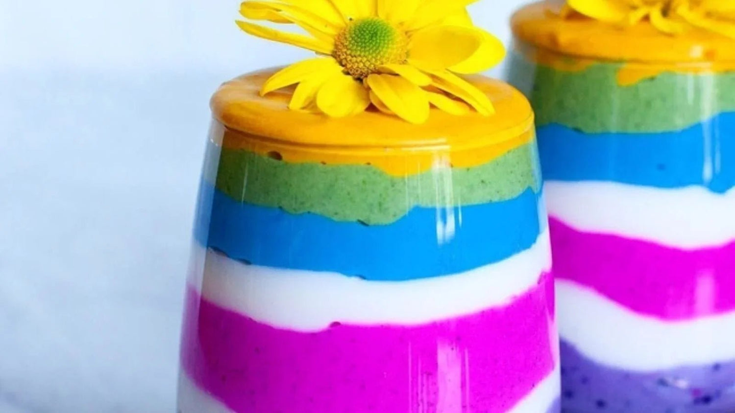 Fruity Rainbow Parfait