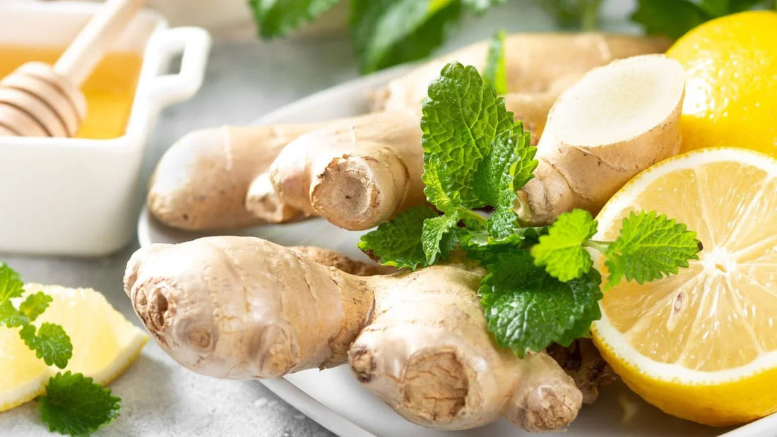 Ginger Mint Lemonade