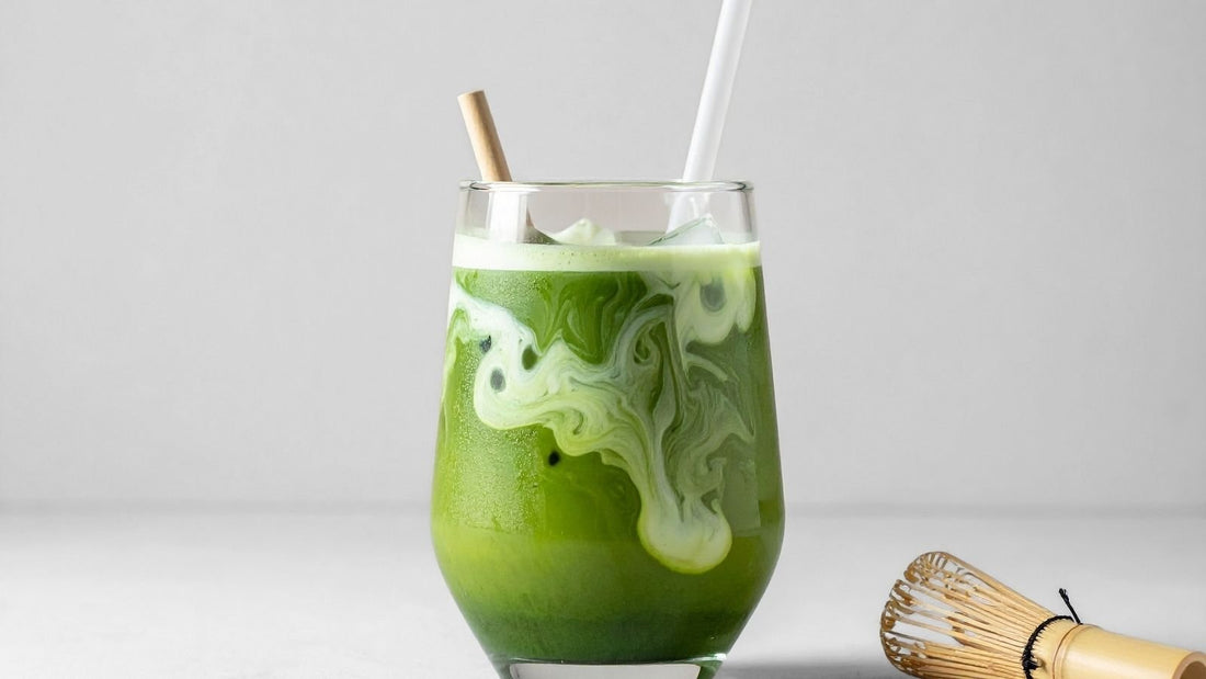 Iced E3AFA Coconut Matcha Latte