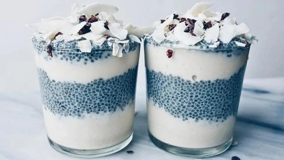 BlueMAJIK Mint Chip Chia Pudding