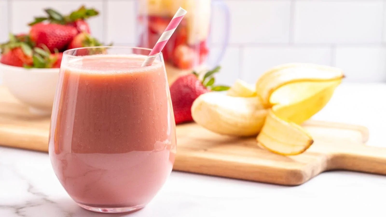 Strawb-Banana-Choc Smoothie