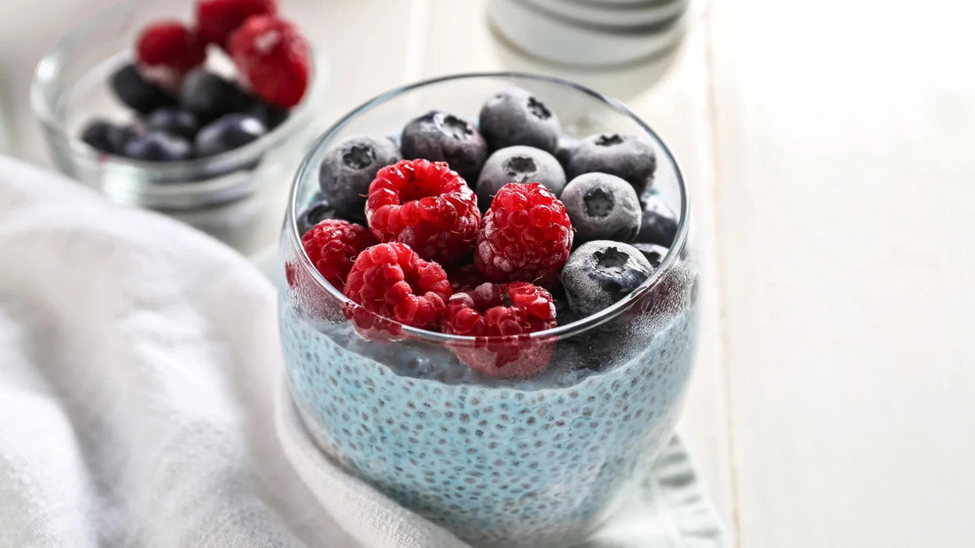 Super Blueberry Pudding