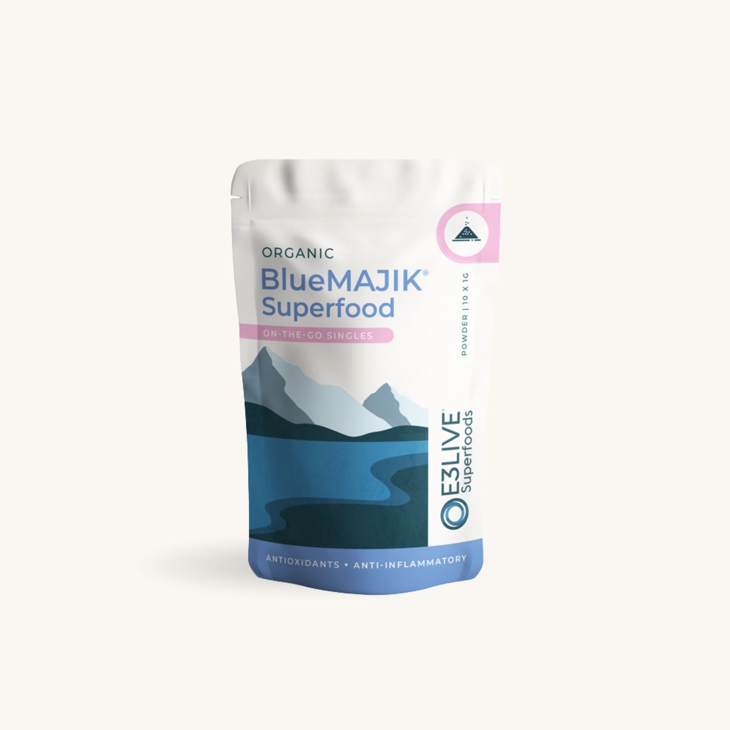 E3Live Superfoods BlueMAJIK® Powder Powder Product E3Live Australia 1g Singles x 10 