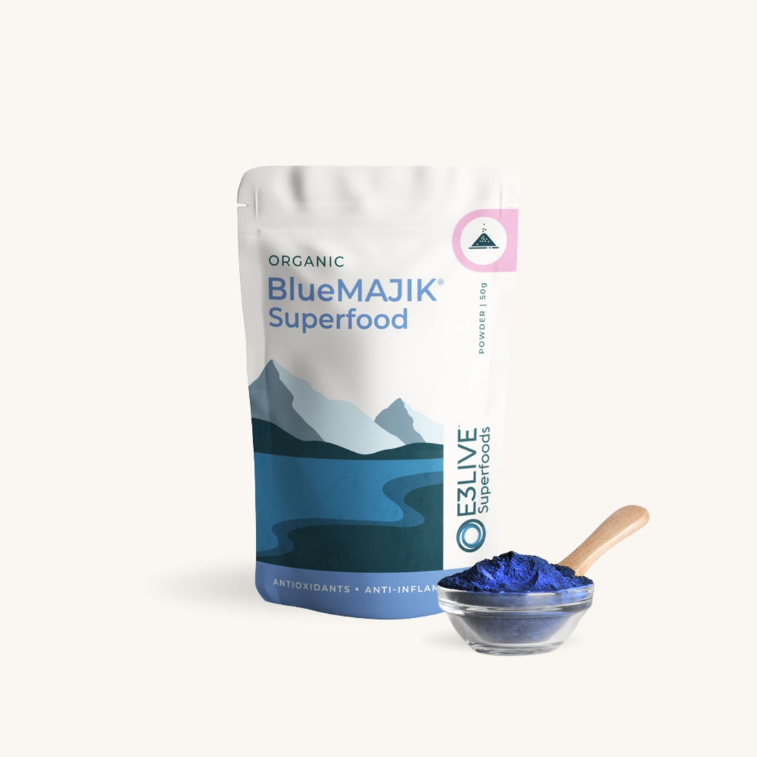 E3Live Superfoods BlueMAJIK® Powder Powder Product E3Live Australia 