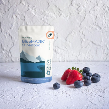 A pouch of E3Live Superfoods&