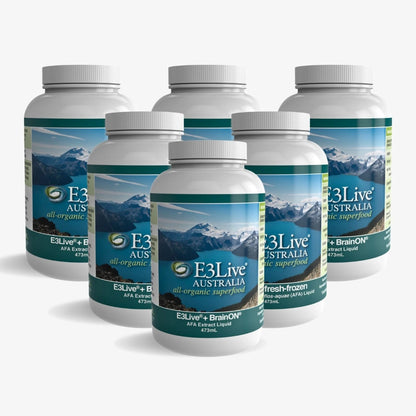 E3Live® Superfoods BrainON® Liquid 473mL Frozen Liquid Product E3Live Australia 