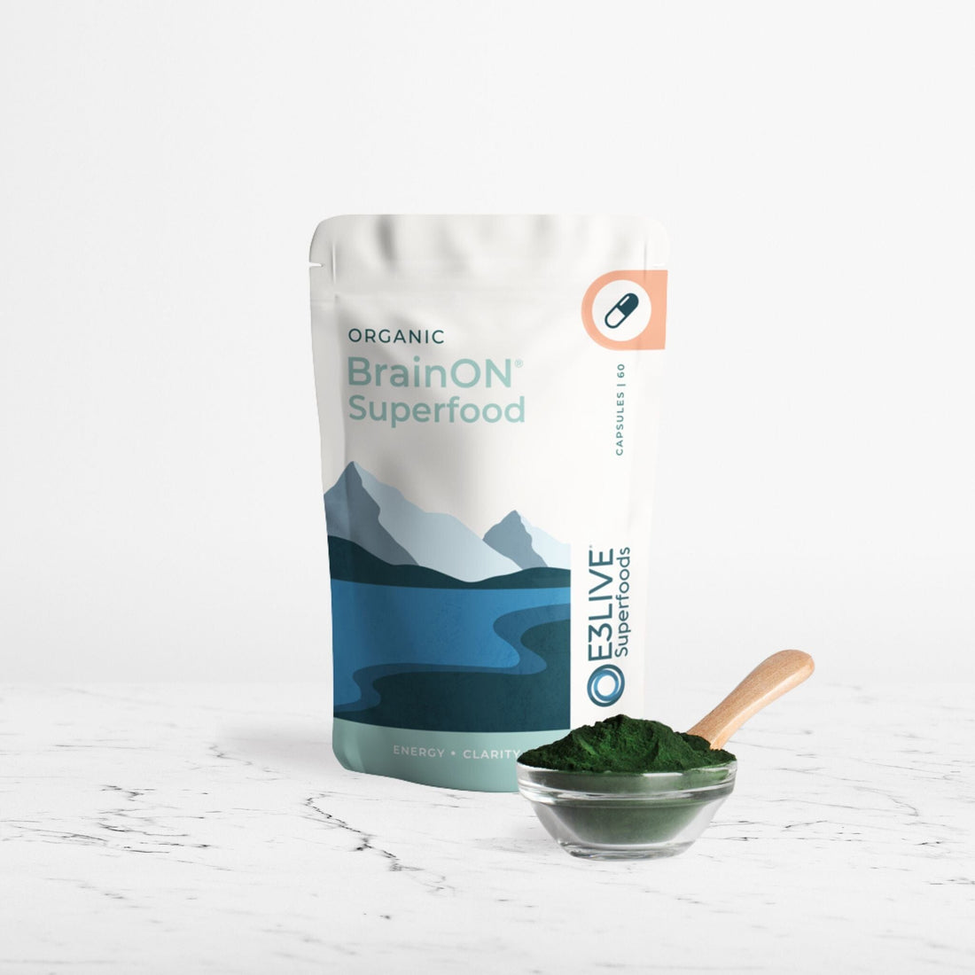 E3Live Superfoods BrainON® Powder Powder Product E3Live Australia 