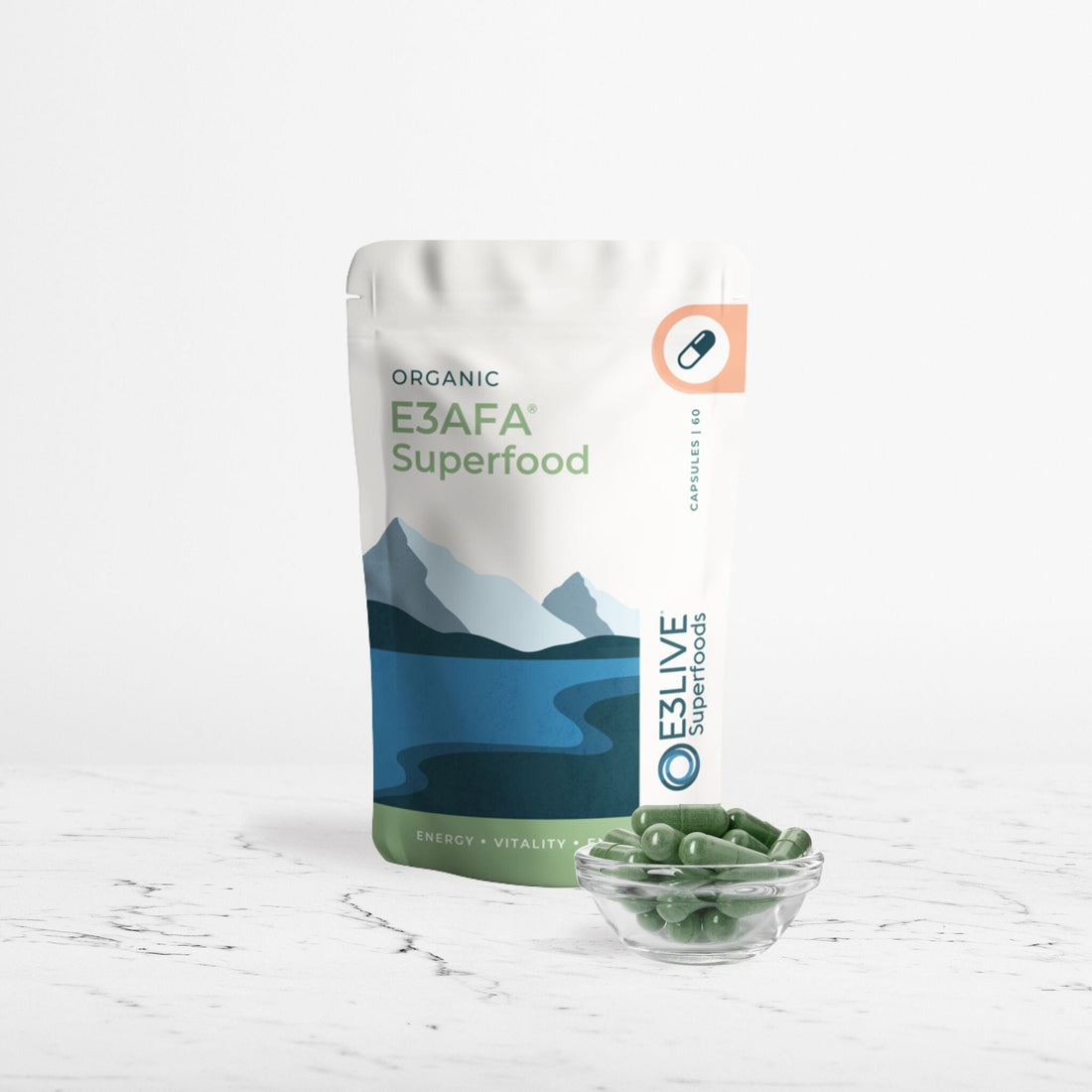 E3Live Superfoods E3AFA® 500mg Capsule Product E3Live Australia 