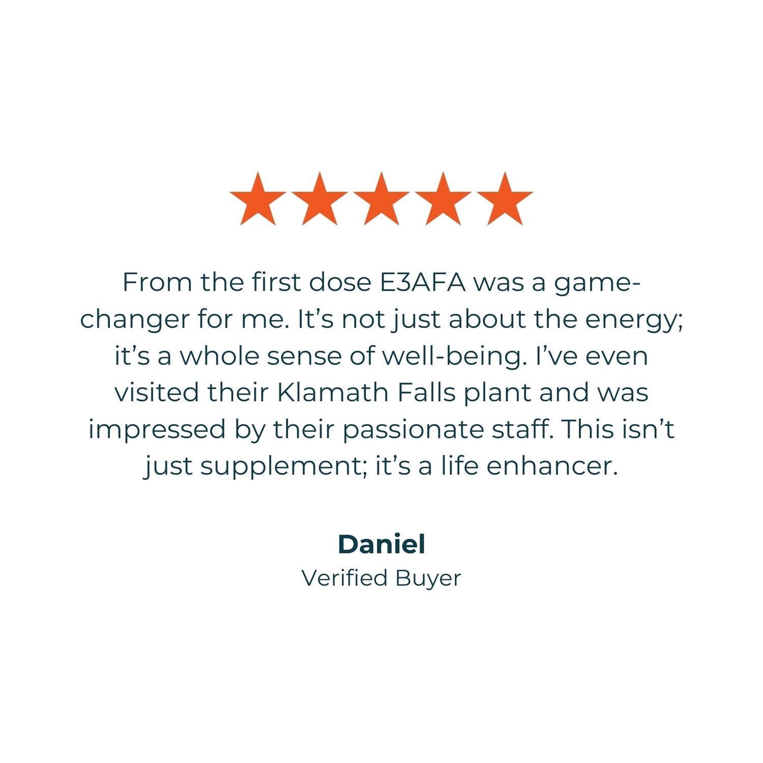 E3AFA 5 star review