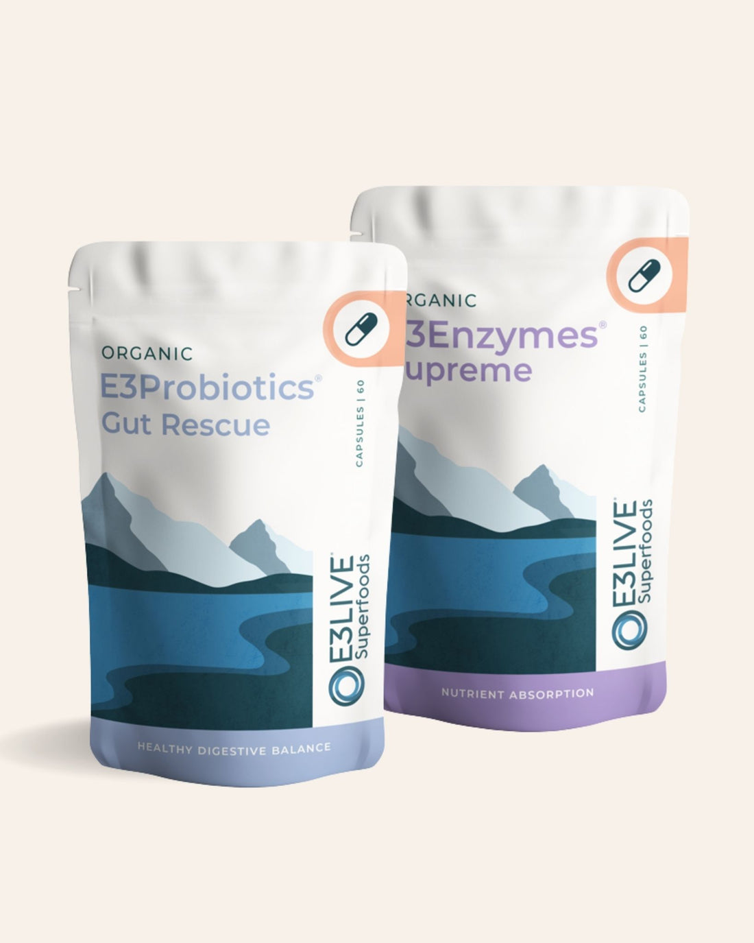 Ultimate Gut Health Pack Capsules Capsule Product E3Live Australia
